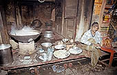 Varanasi - the old city is a cramped labyrinth crowded by pilgrims and street sellers
